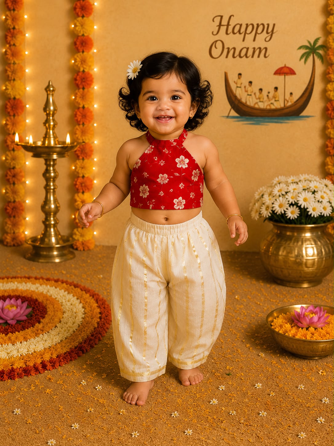 Eva- Two-Piece Toddler Ethnic Co-ord Set
